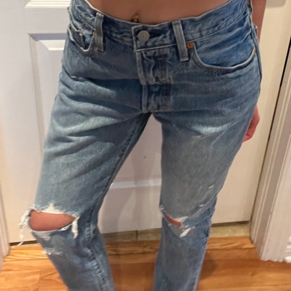 Levi’s 501 high waist wedgie jeans - Picture 2 of 12